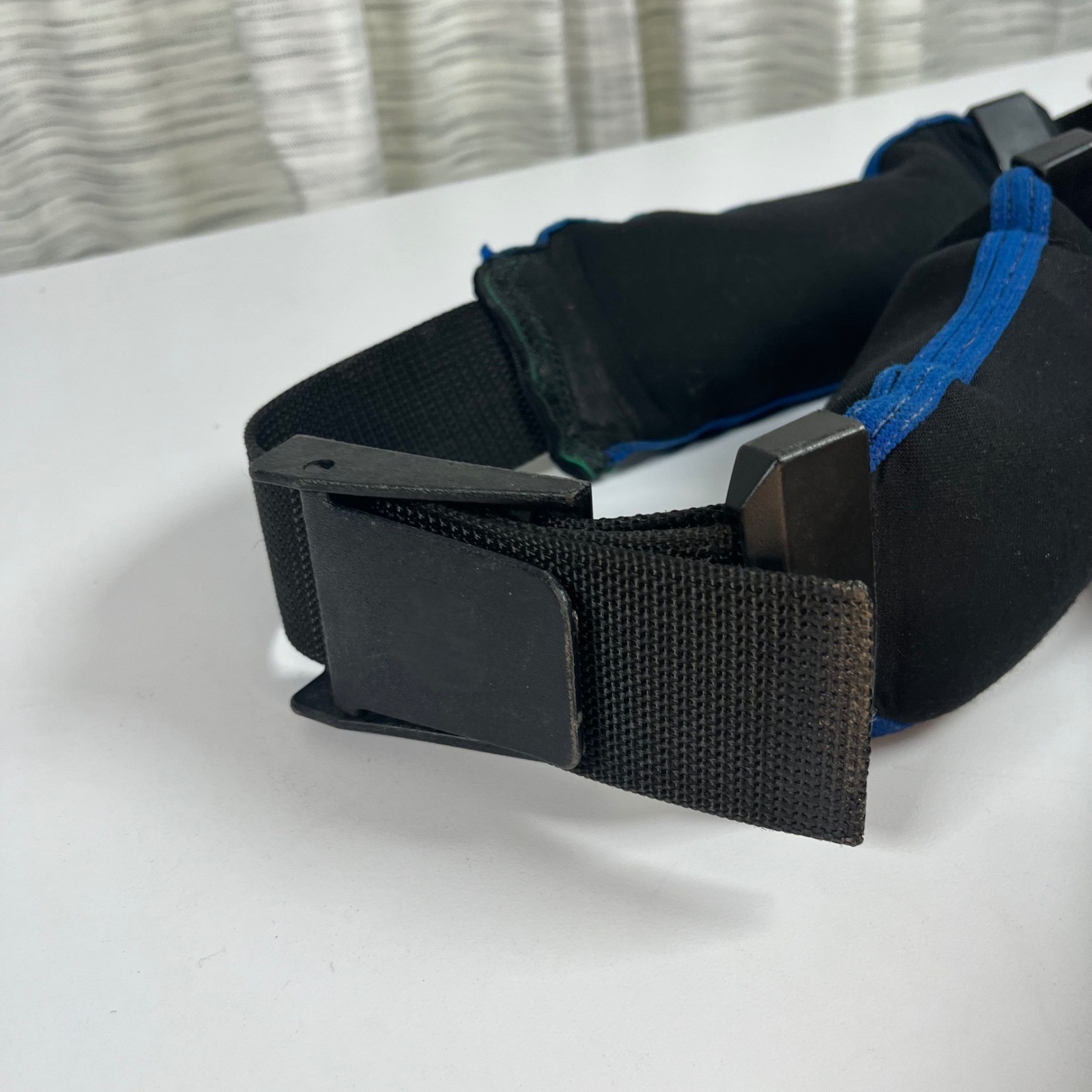 Seasoft Scuba Diving Weight Belt Black Blue Size 8 Padded Pockets 9lbs 2oz