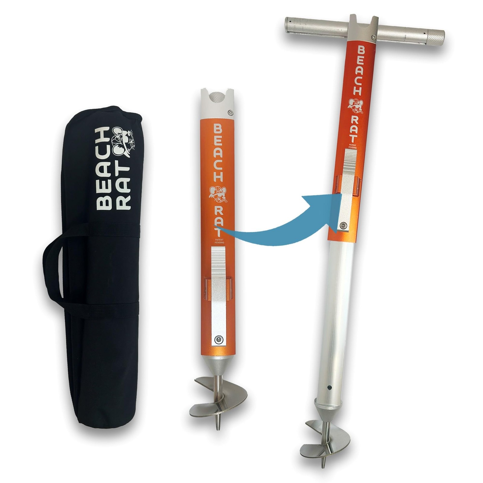 Anchor & Case – Pontoon, Tritoon, PWC Anchor – Shallow Water Boat Anchor & Sa…