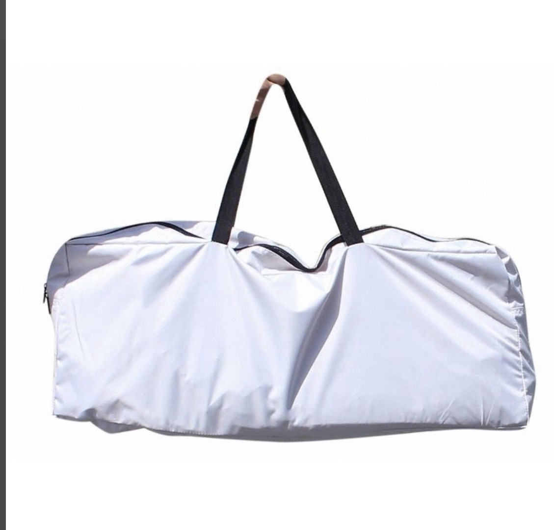 Saturn 2-Bow Portable Bimini Top Cover Canopy Suit 7.5 to 11ft Inflatable Boat