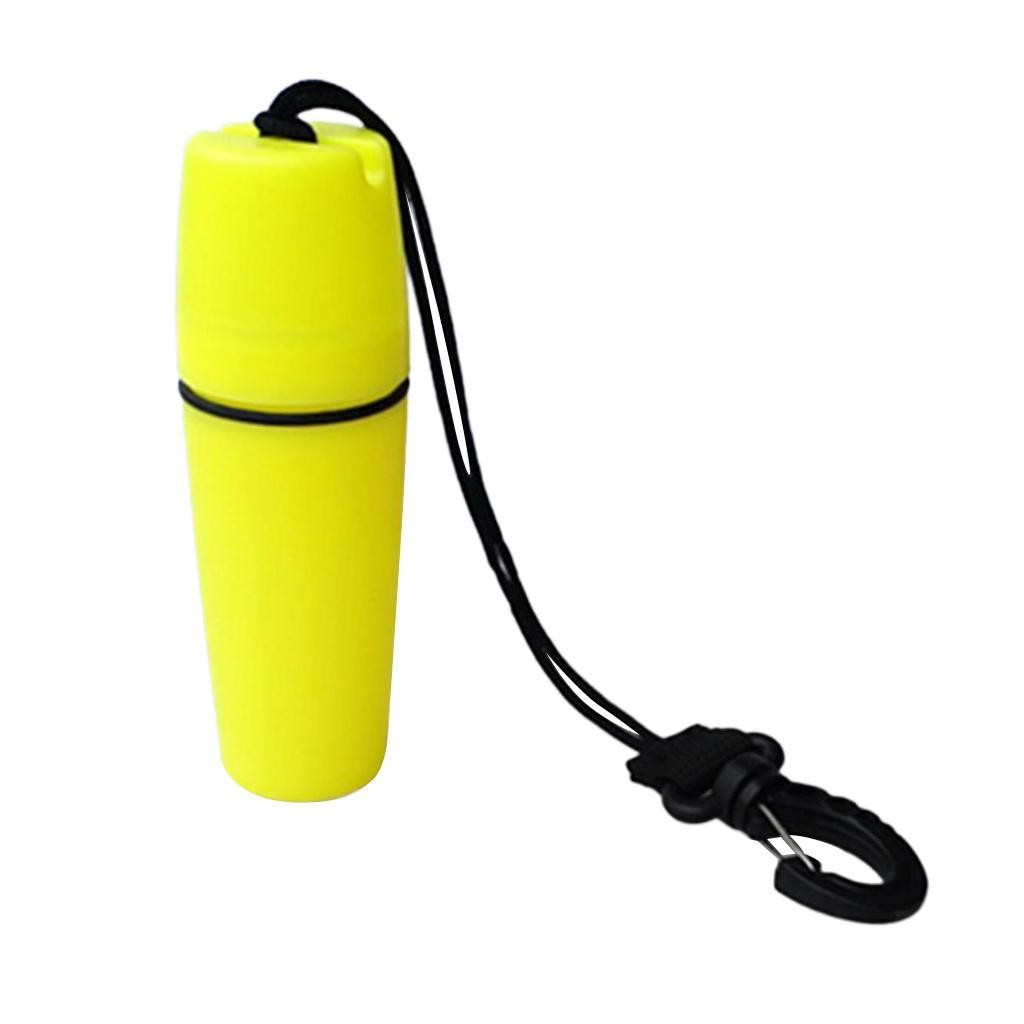 Waterproof Dry Box Capsule Container Bottle Storage Case – Great for Scuba