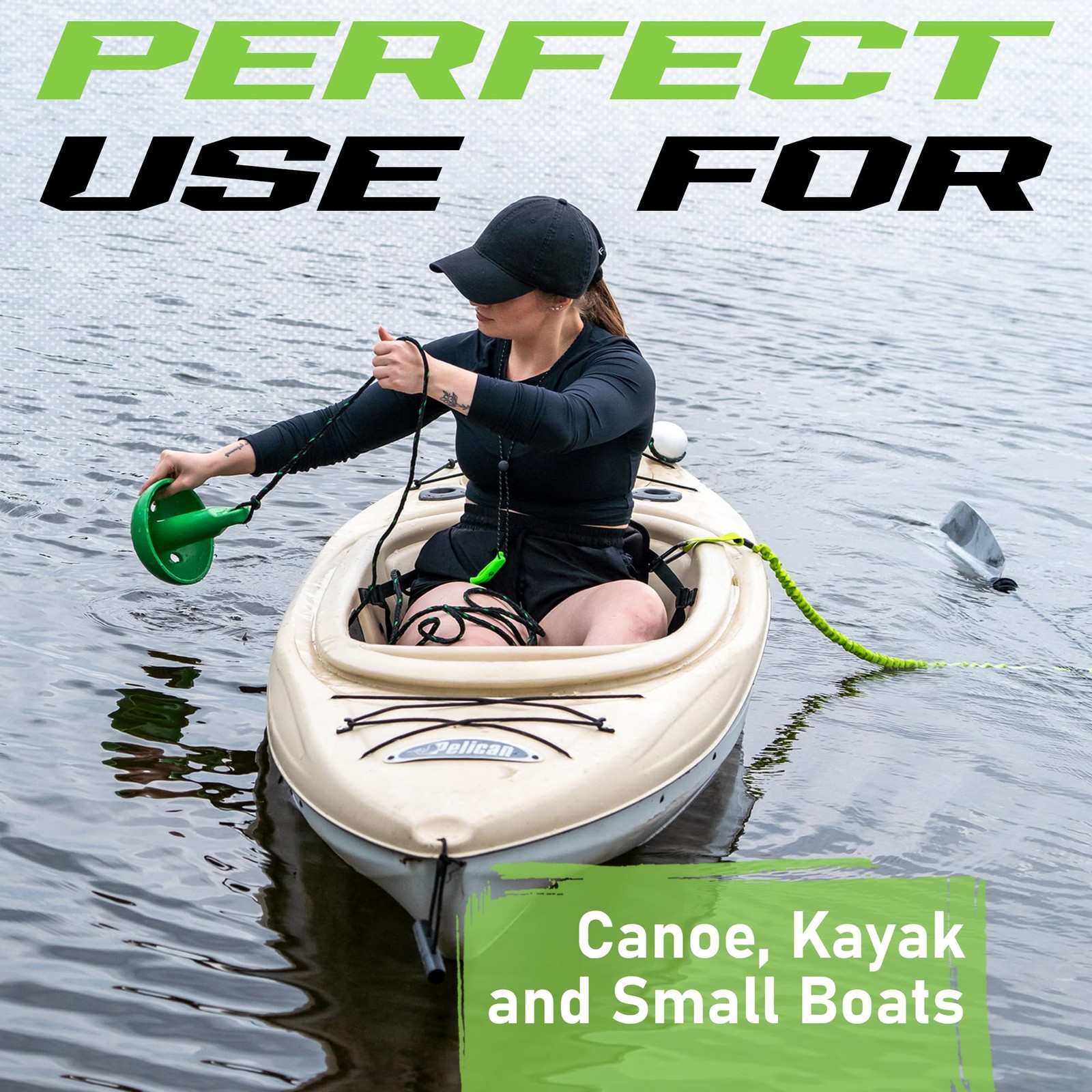 Kayak Anchor Kit Paddle Board Accessories Small Boat SUP Jet Ski Canoe PWC
