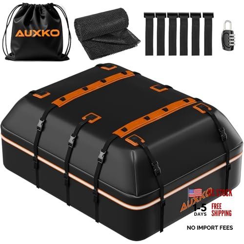 22 Cubic Ft Waterproof Rooftop Cargo Carrier Bag for All Vehicles