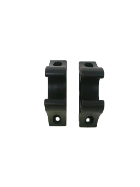 Pactrade Marine Boat Canoe Kayak 2 Pair Of Black Paddle Clips 1 1/8” Diameter
