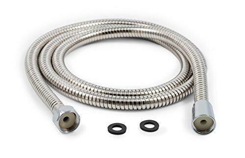 New! Camco 43716 RV/Marine 60″ Flexible Replacement Shower Head Hose (Chrome)