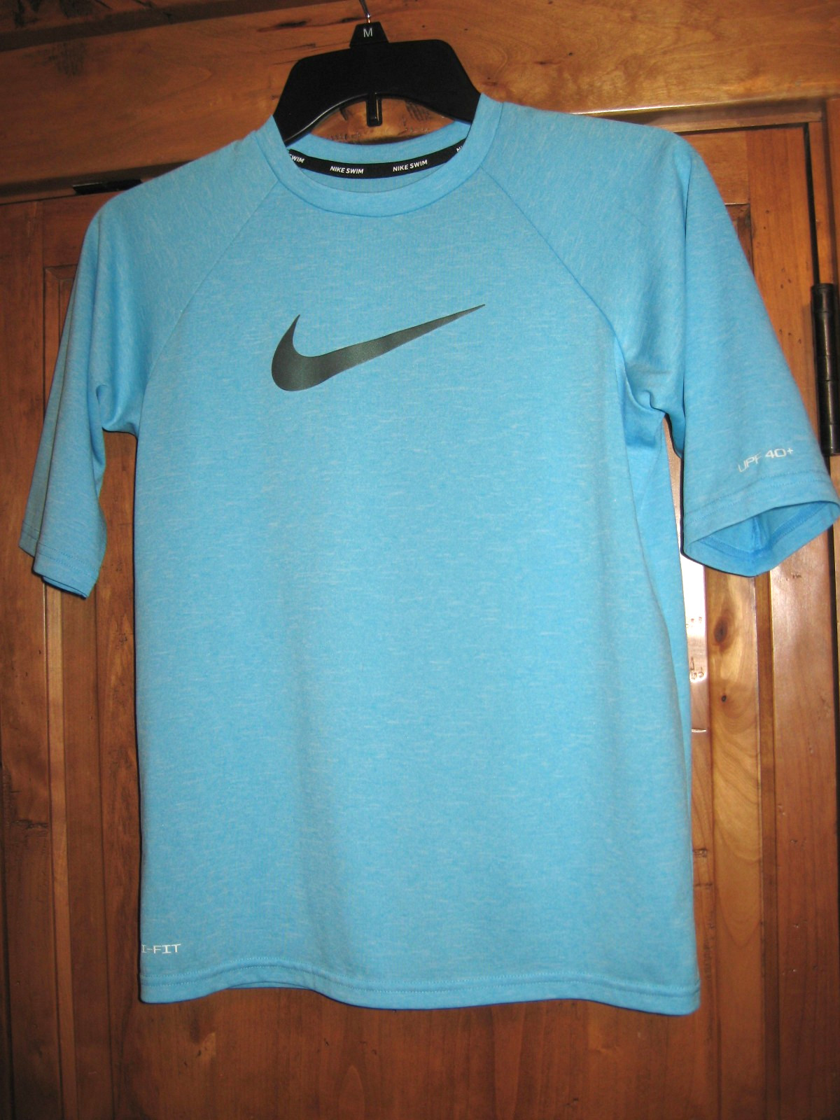 Nike Swim Dri-Fit Shirt ~ UPF 40+ ~ Size Youth Large ~ Unisex