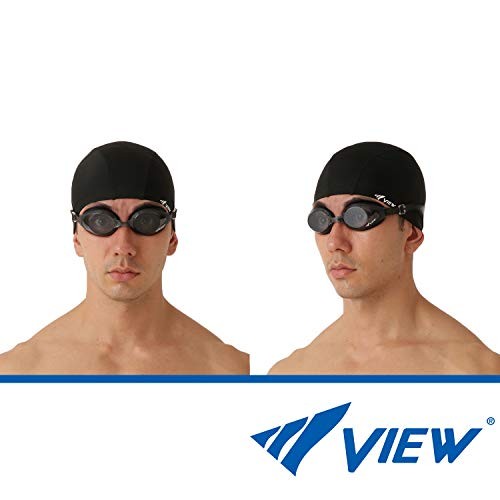 [Amazon.co.jp Exclusive] VIEW Swimming Goggle Set Made in Japan [3-Piece Set: