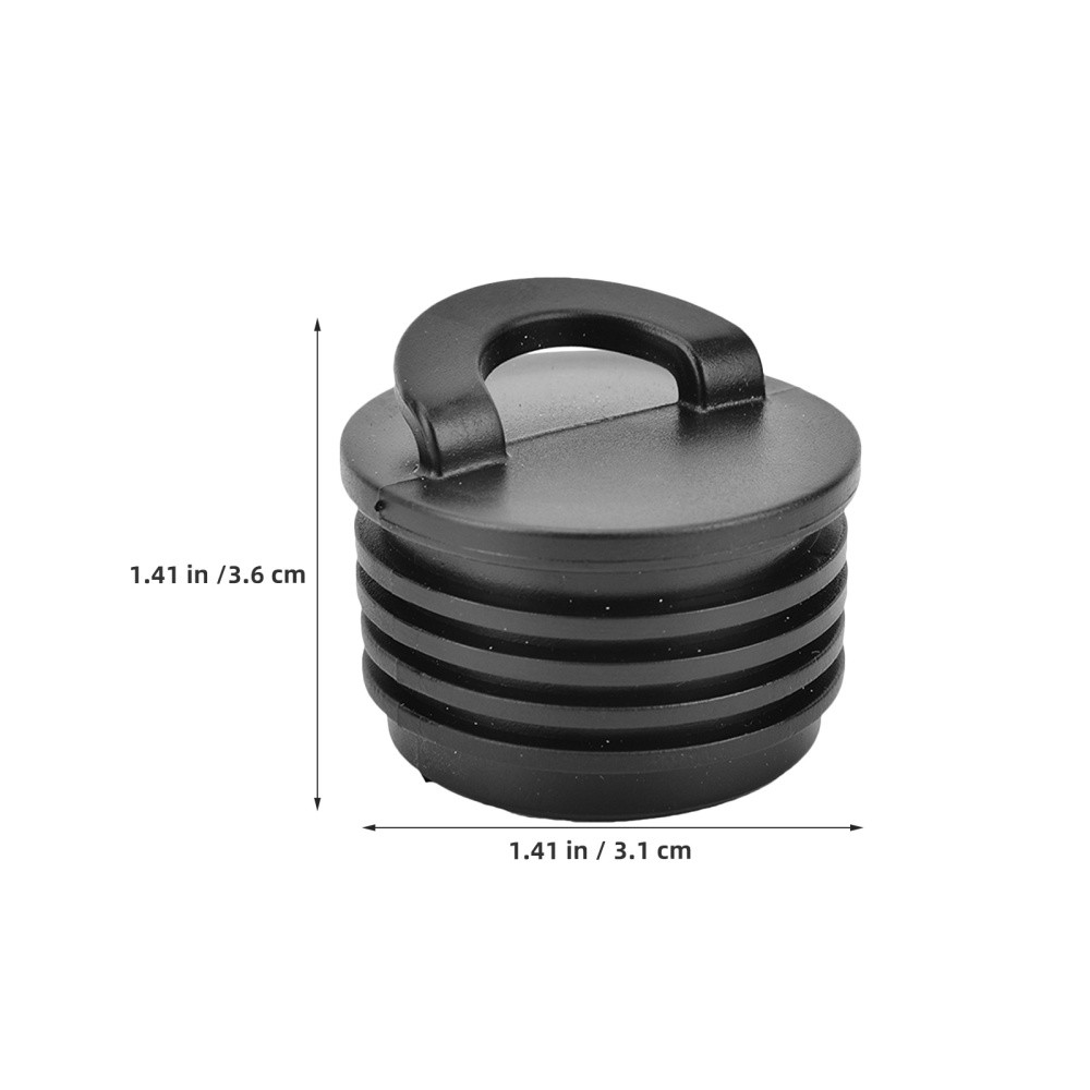 8 Pcs Rubber Kayak Plugs Boat Drain Holes Bung Form-fitting Scupper