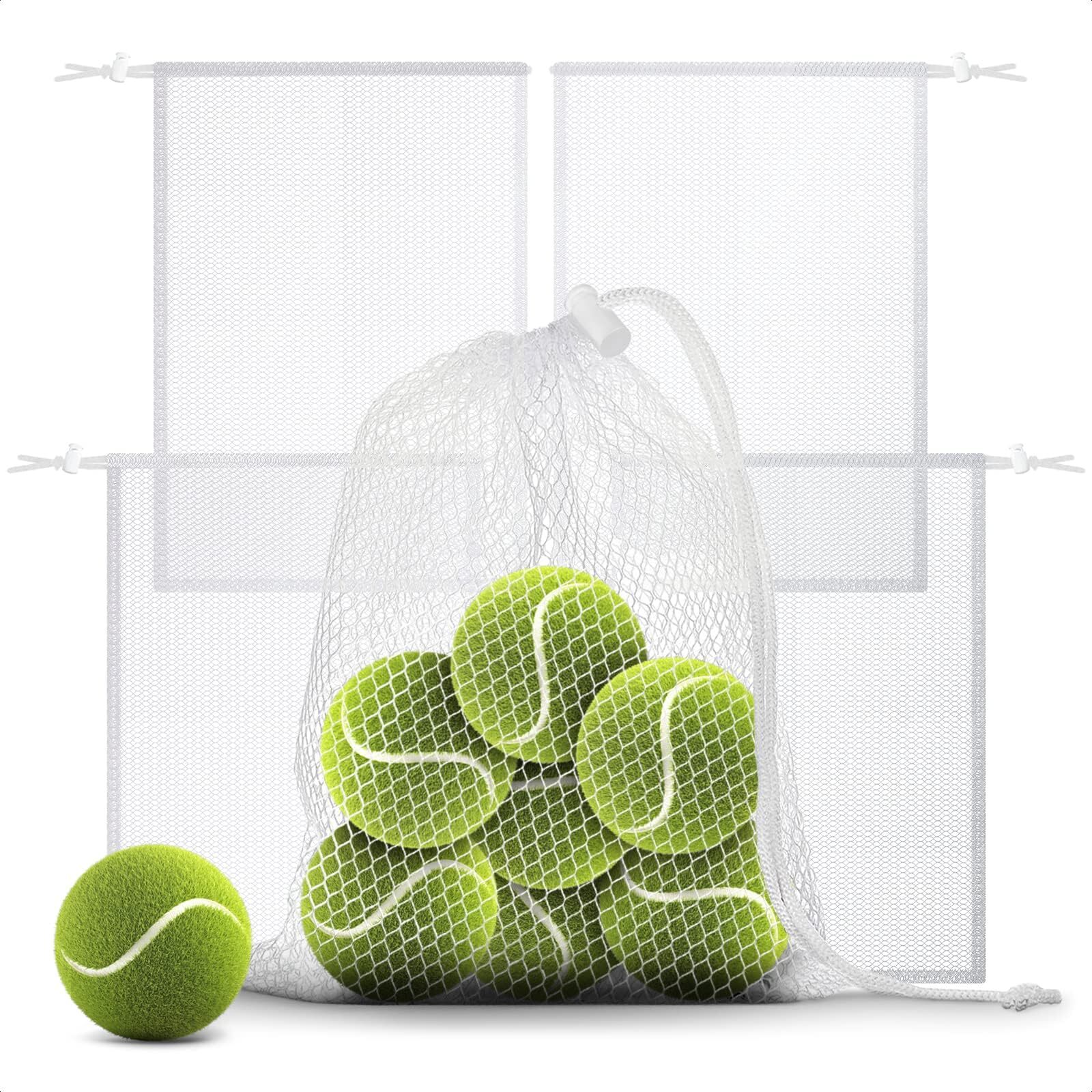 Small Mesh Bags Drawstring Nylon Bag – 5Pcs Camping Organization Nylon Mesh N…