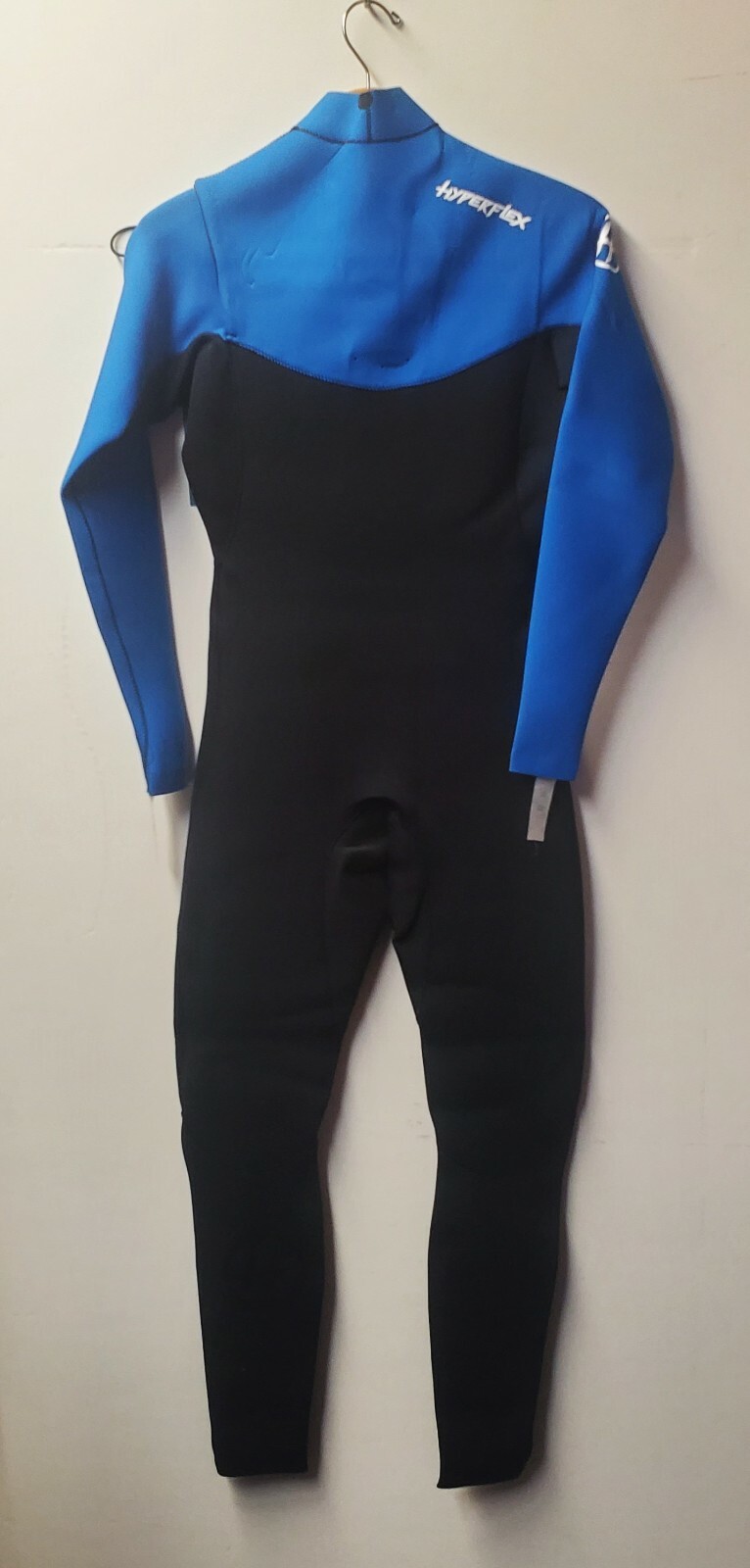 HYPERFLEX Men’s 3/2 VYRL CZ Wetsuit – Black/Blue – Size Medium – NWT