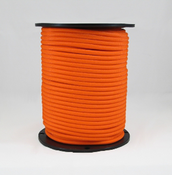 1/4″ 500 ft Bungee Shock Cord Neon Orange Marine Grade Heavy Duty Shock Rope
