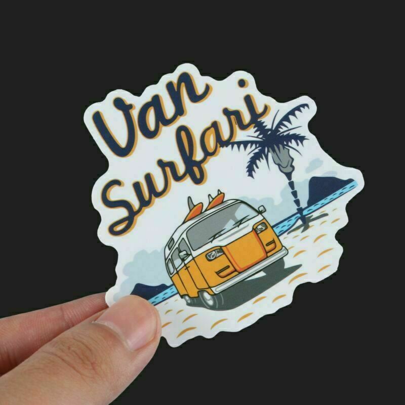 100Pc Surfing Sticker Pack Summer Wave Beach Sea Waterproof Surf Decals Lot Cool