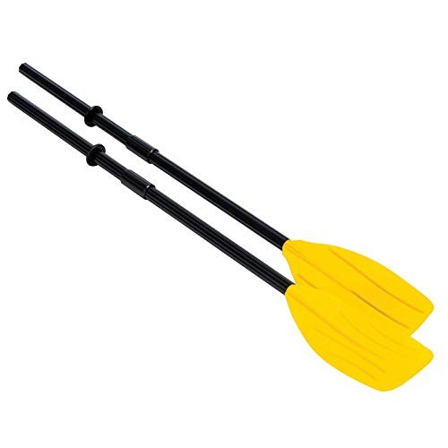 Intex 48 In 3-Piece Aluminum French Oars for Boats and Canoes Oar Locks