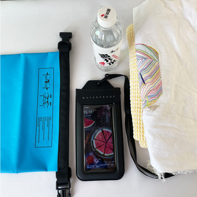 Outdoor waterproof dry bag 2L 3L 5L 10L 20L PVC for swimming hiking beach diving