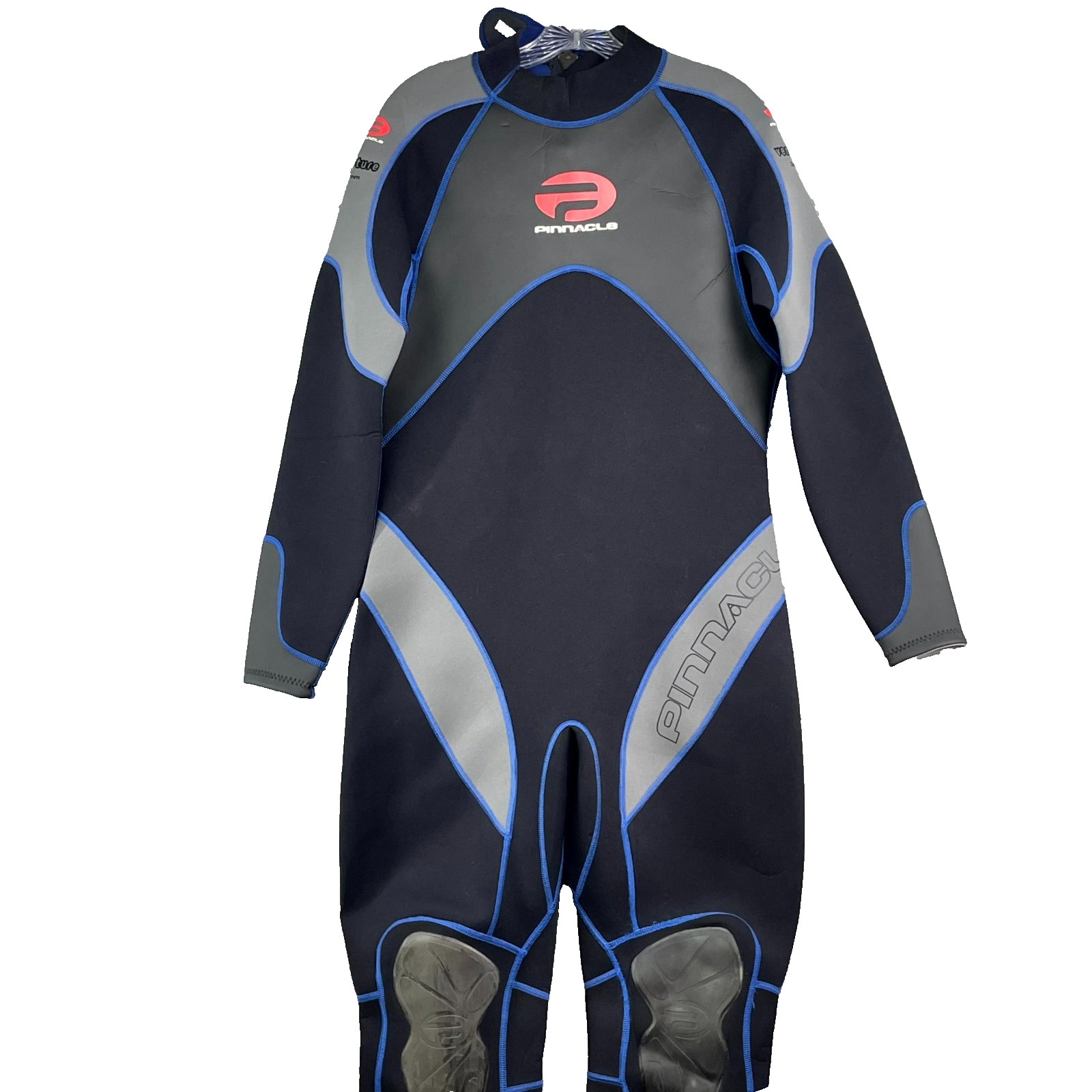 Pinnacle Venture 3mm One Piece Wetsuit Mens XL Black Full Scuba Diving Surfing
