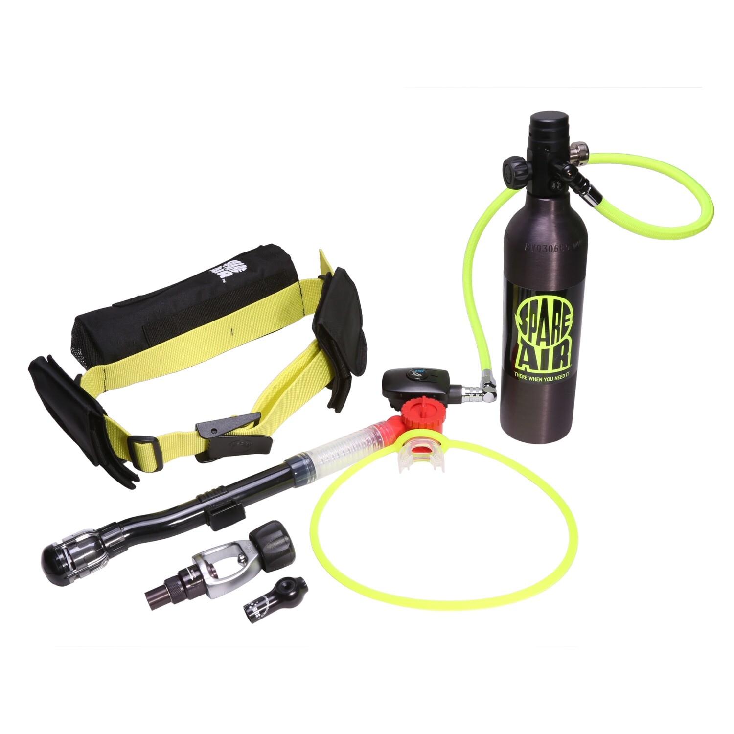 SPARE AIR XTREME 6 Mini Scuba tank kit /15-20 min diving adventure/ pony bottle