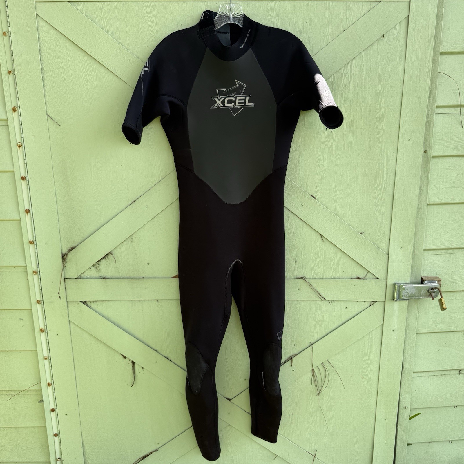 XCEL SLX 2.0 Wetsuit 2mm Short Sleeve Full Suit Steamer Back Zip Mens Large