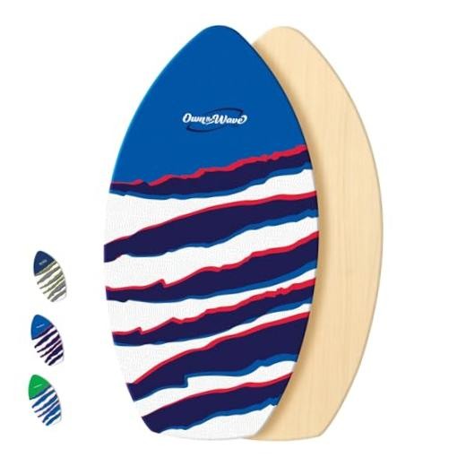 BPS ‘Claw Strike’ 35″ / 40″ Skimboard for Beginners with Colored 40 Inch Blue