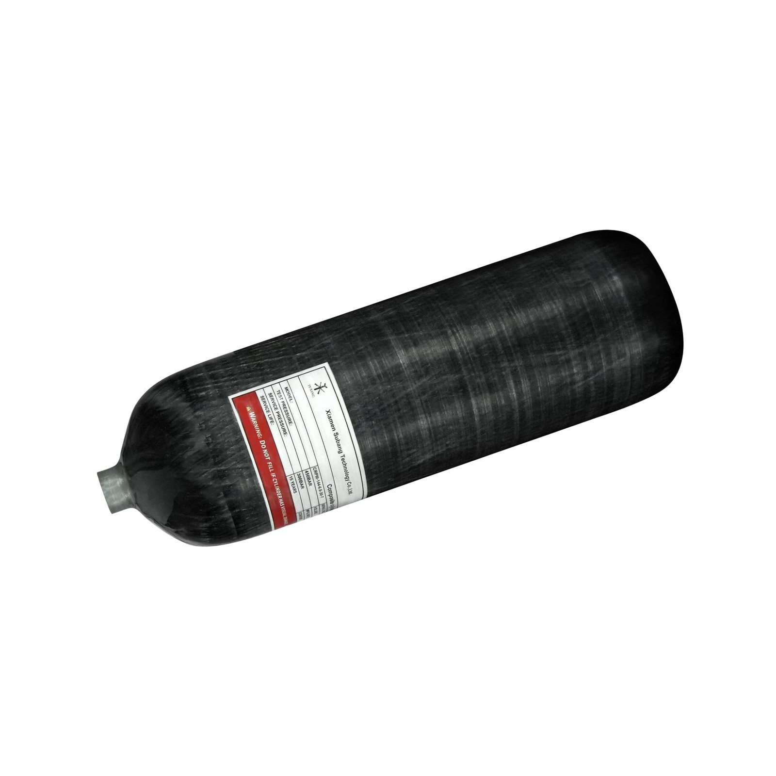 TUXING 4500Psi Carbon Fiber Scuba Tank(NOT DOT)6.8L 414Cu in 6800CC High Pres…
