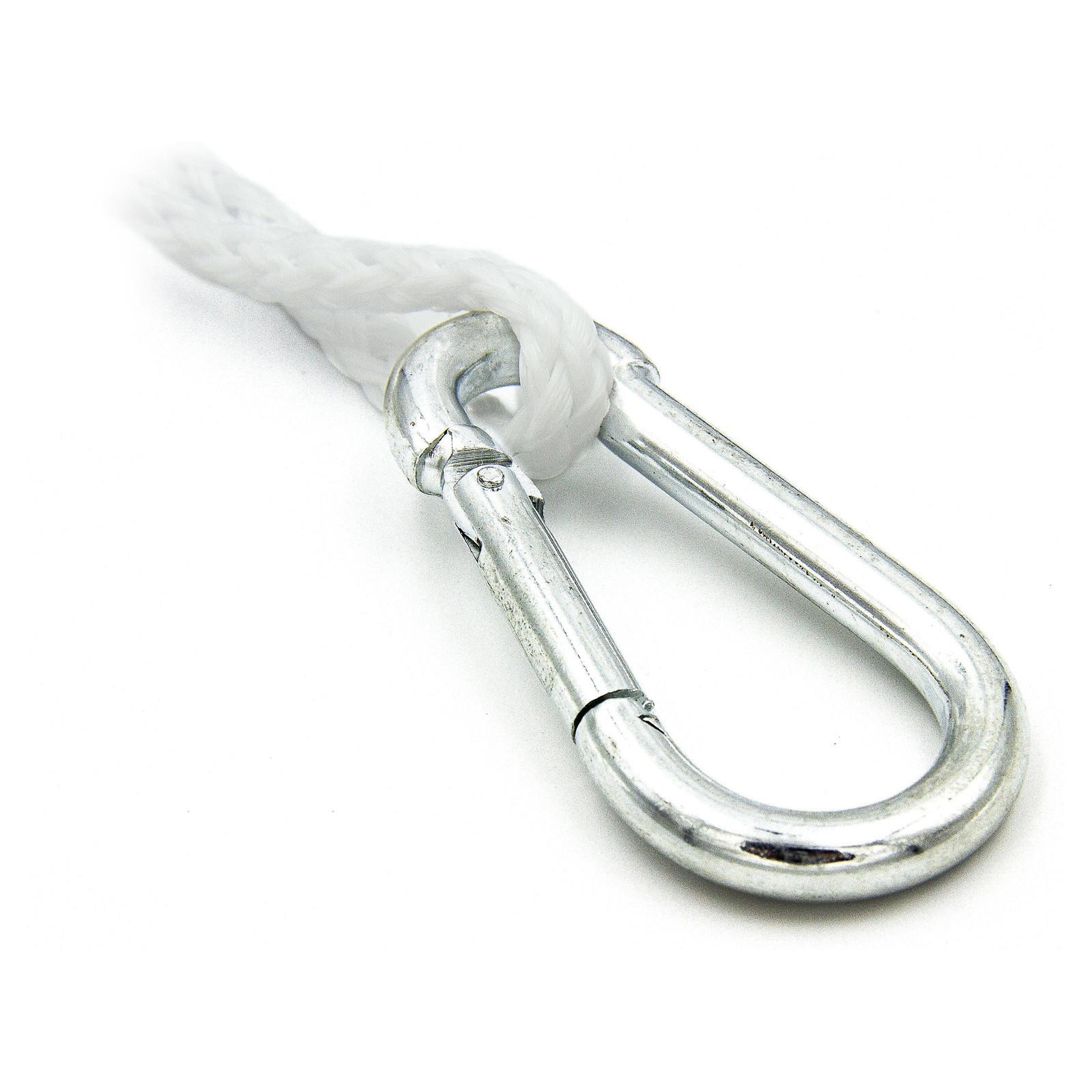 1/4″x50′ Polypropylene Anchor Line White color 50 Foot Length.