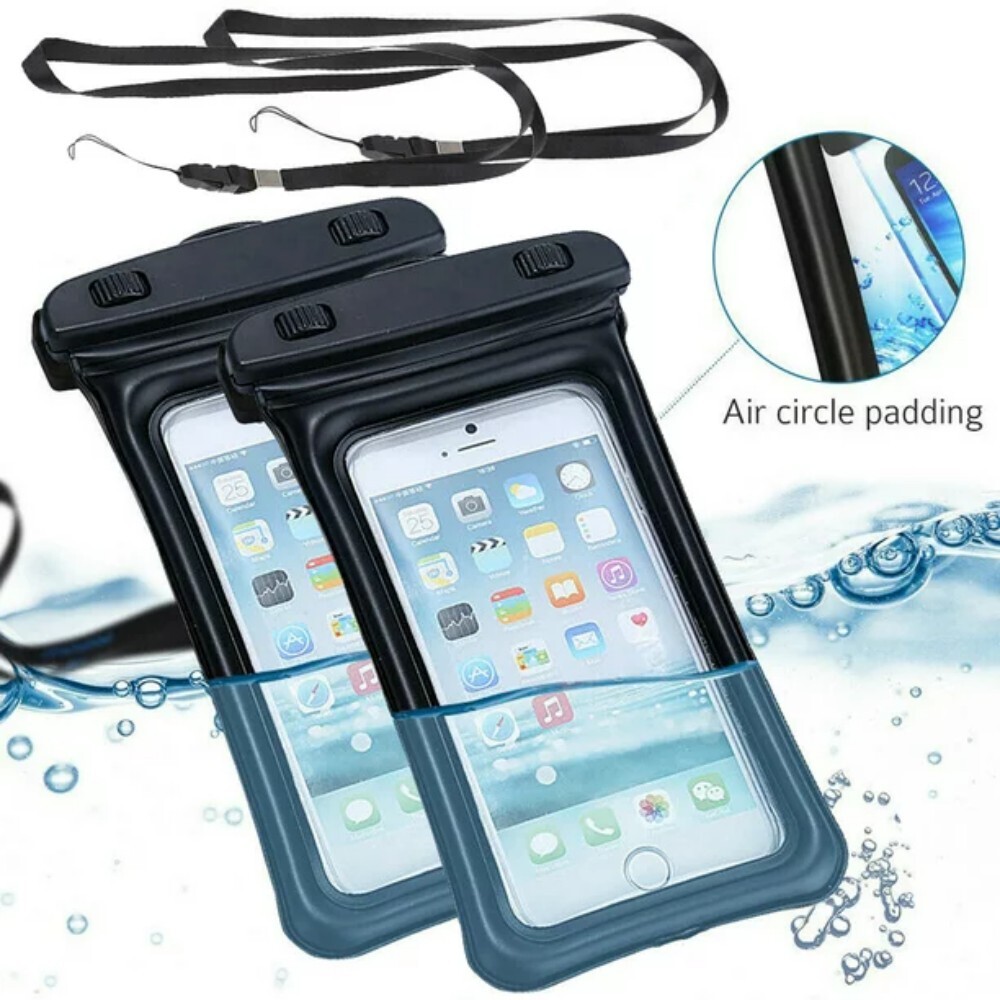 Universal Waterproof Cell Phone Pouch Floatable Underwater Case Dry Bag Landyard