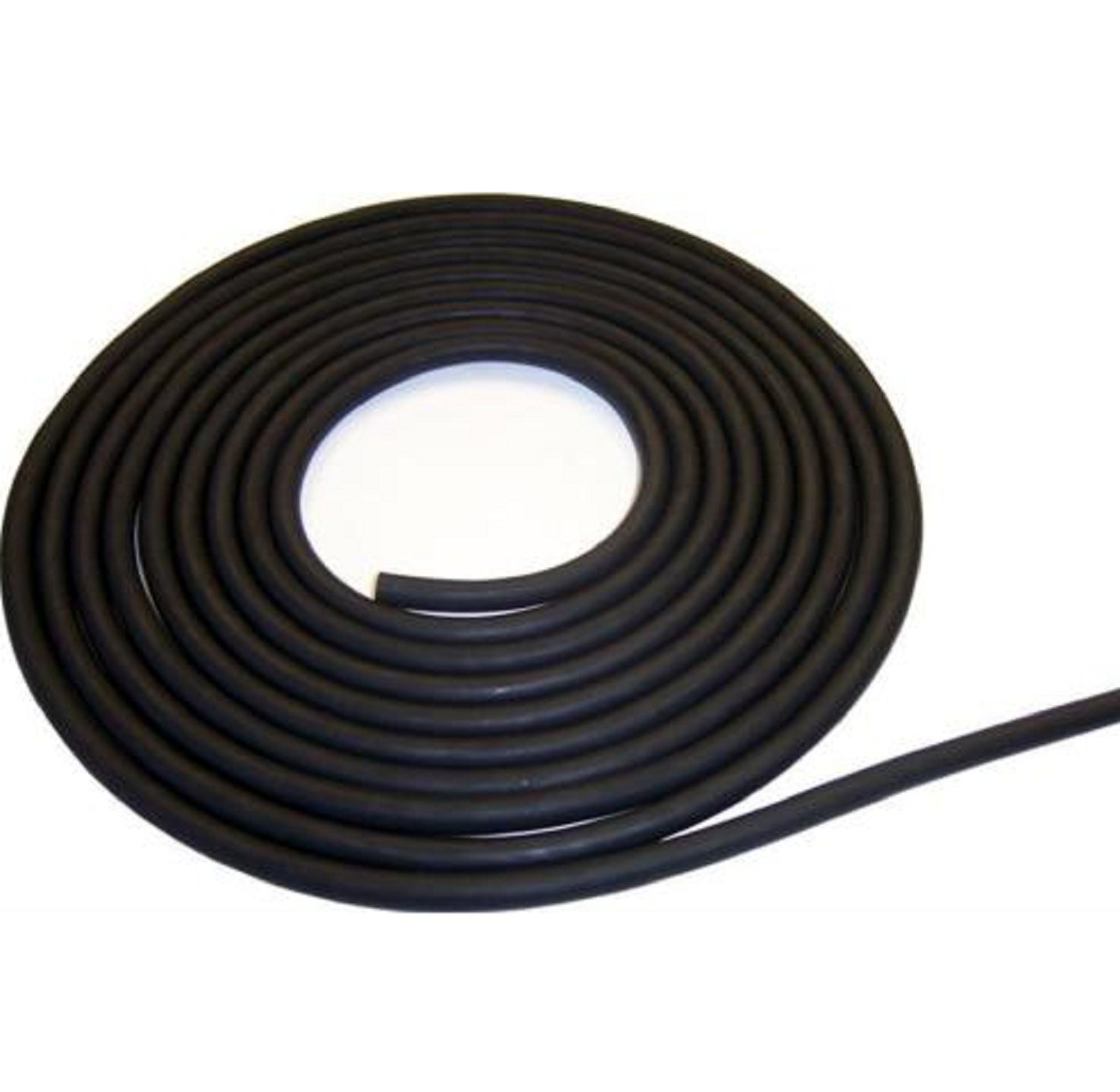 USA Premium Store 3 FEET 1/8 ID x1/16 w x 1/4 OD Surgical Latex Rubber Black