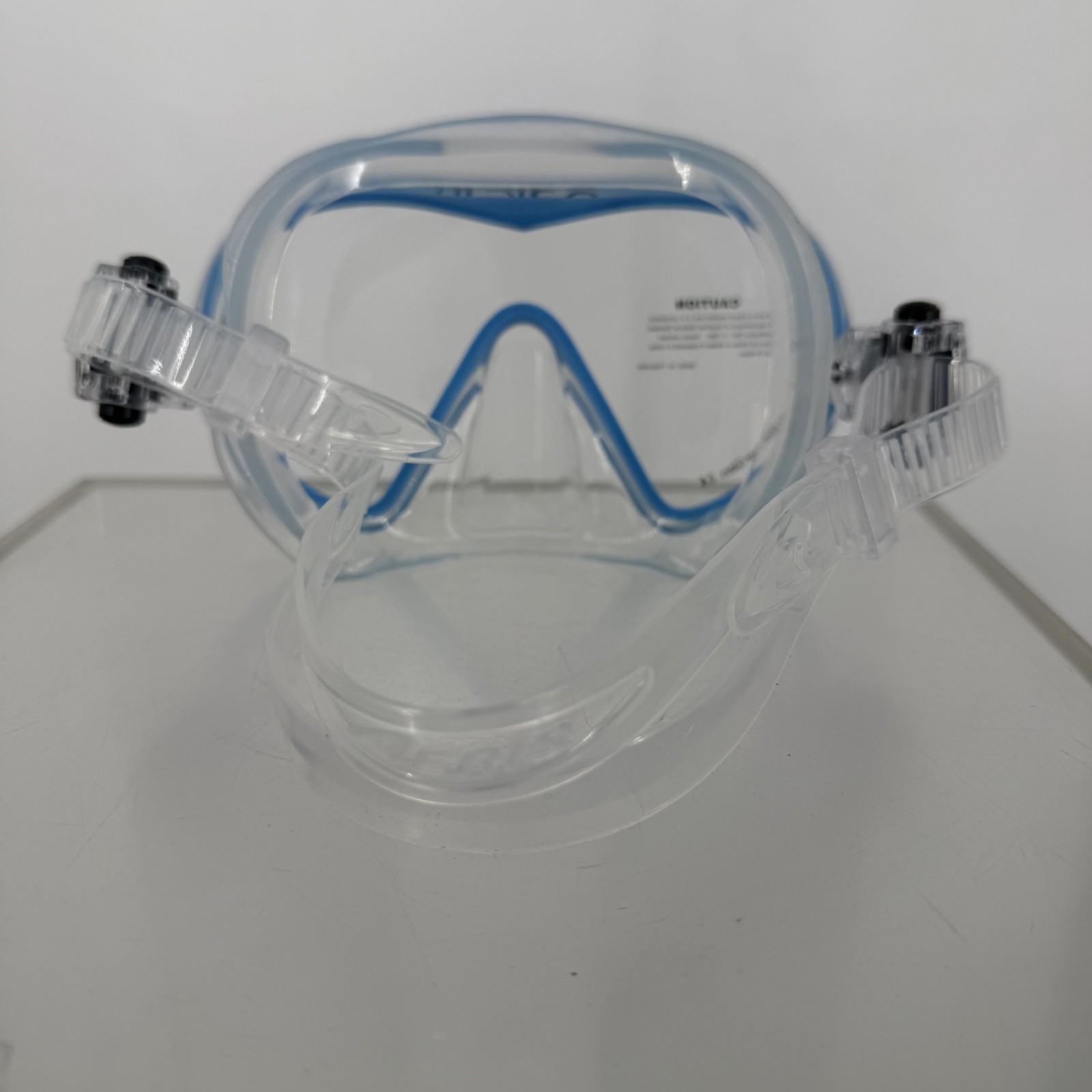 NEW Aeris Origin Scuba Diving Mask – Blue – Tempered Glass – Low Volume
