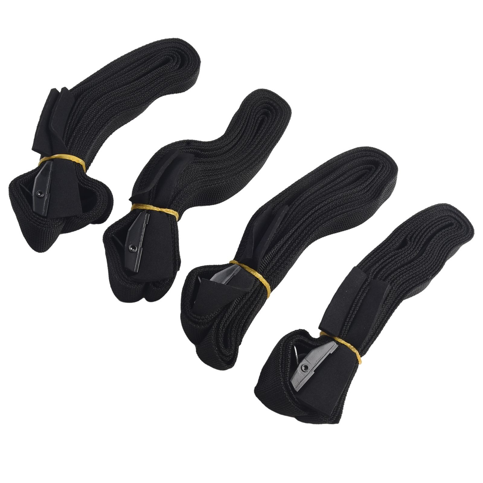 4 X Lashing Tie Down Straps Car Roof Rack Belts Quick Release 9.8ft