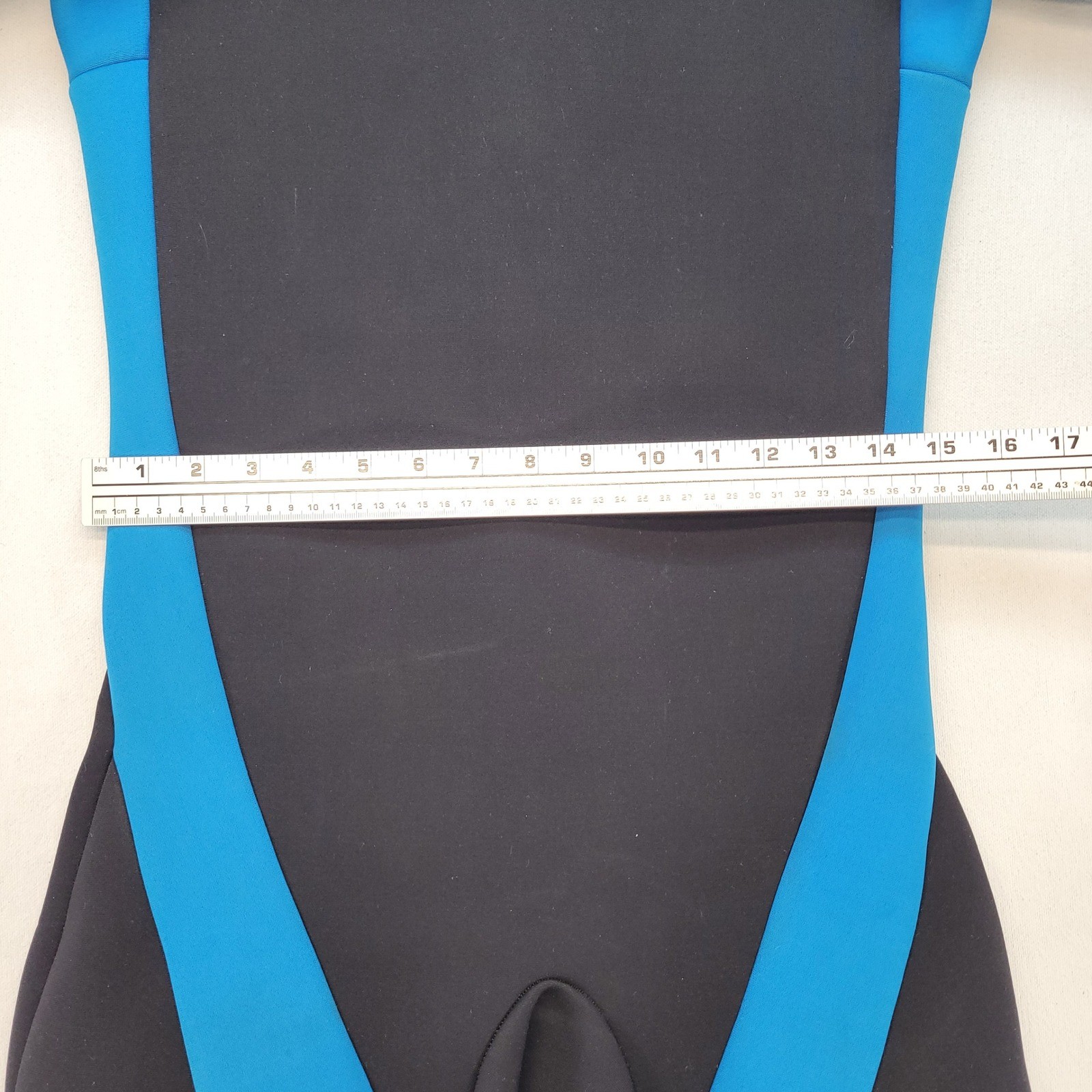 Gladiator Wetsuit Adult Large Blue Black Shorty Spring Suit Neoprene USA Made