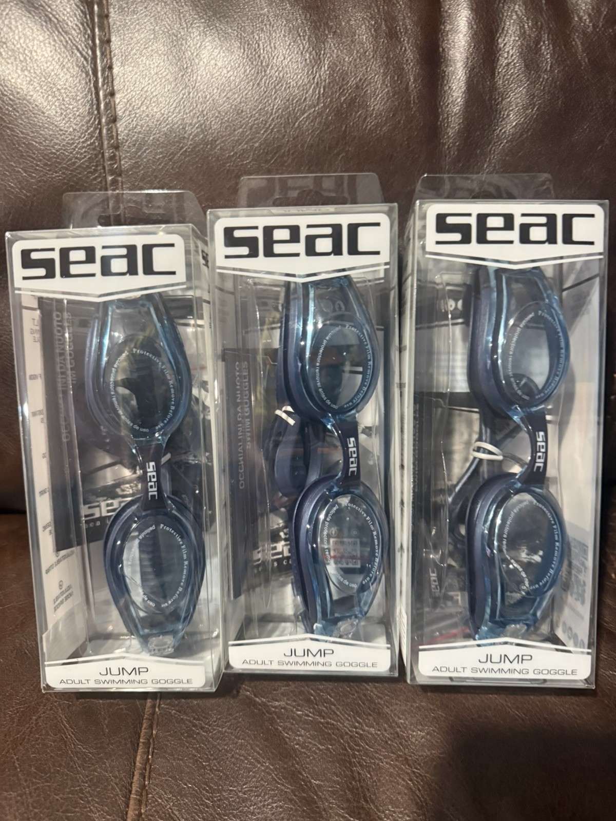 SEAC SUB SWIMMING GOGGLES JUMP BLUE (Pack of 3 )
