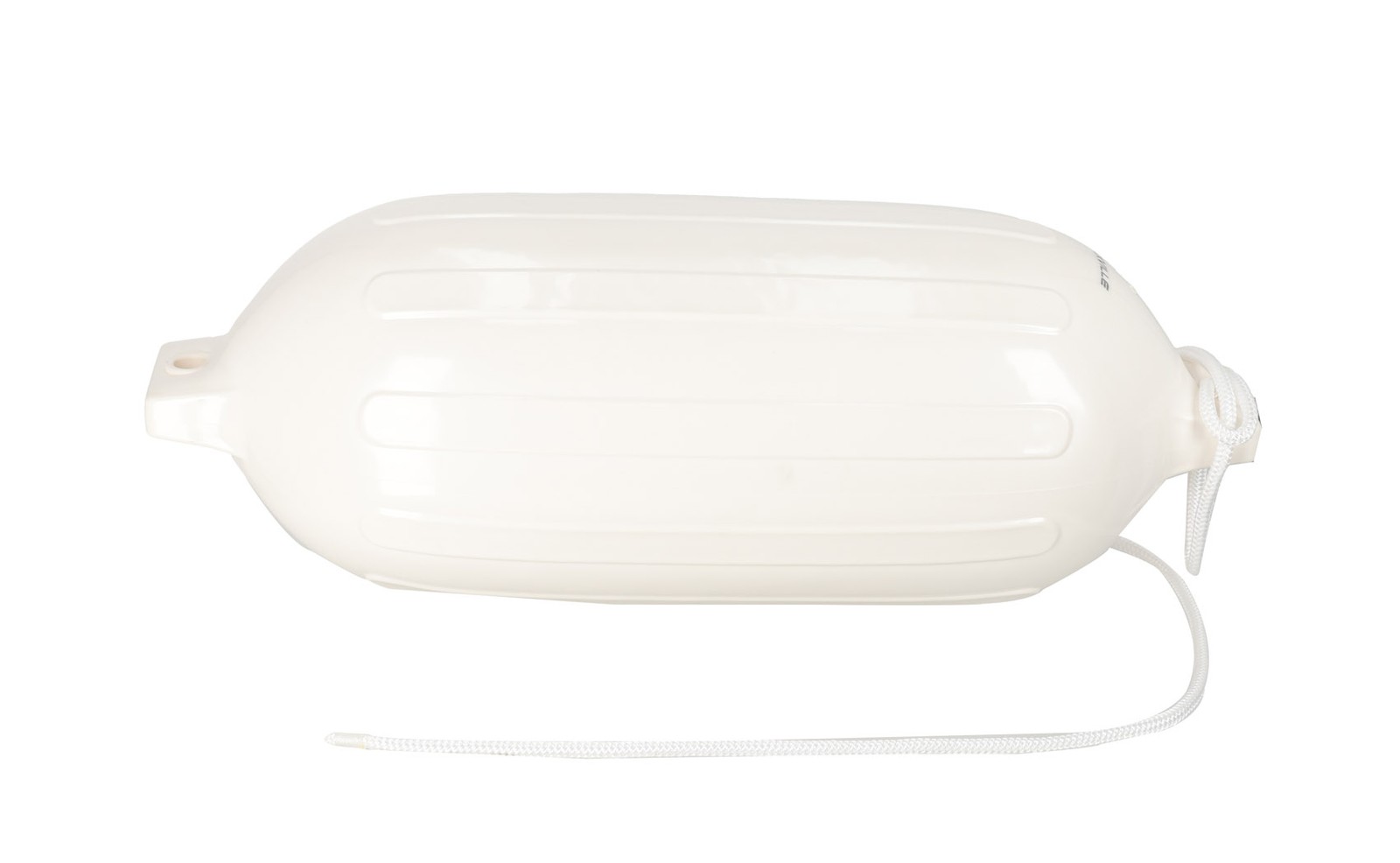(2) Rockville FEN110-WHITE 10″ x 30″ Marine Boat Fenders UV-Resistant Inflatable