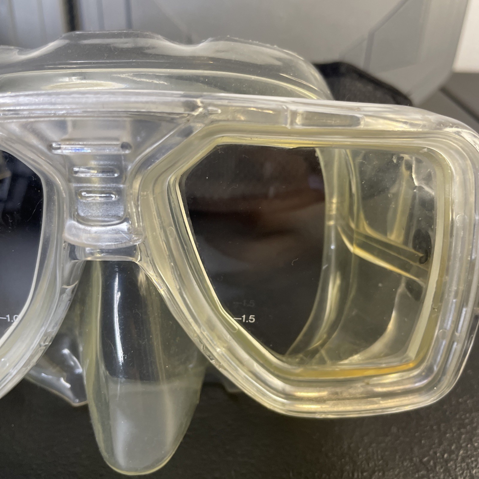 Ocean Master Tempered Glass Snorkeling Masks Q Strap Lot Of 3 With Cases