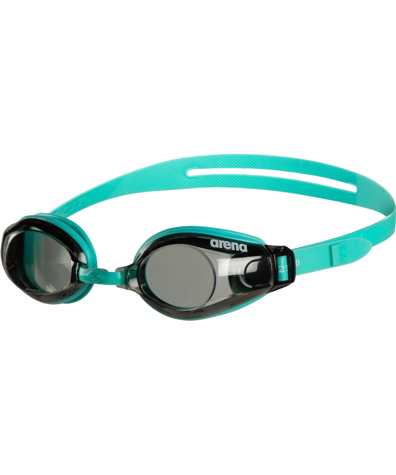 ARENA Unisex Zoom X-Fit Swim Goggles Wide One Size, Smoke/Water/Water