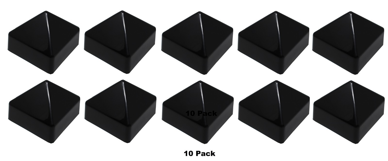 6×6 (5-7/8″ x 5-7/8″) Square Pyramid Style Cap Boat Dock Pylon Piling Cap Cover