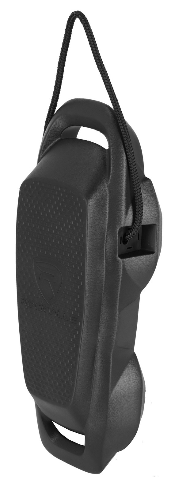 Rockville 3 Pack Titan Foam Fender Black 22″x9″ Boat Bumper No-Knot/Quick Adjust