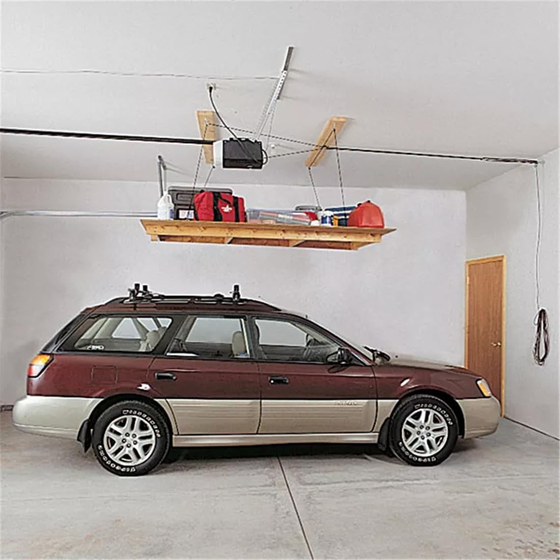 HARKEN Hoister Cargo Carrier Box & Overhead Garage Stor