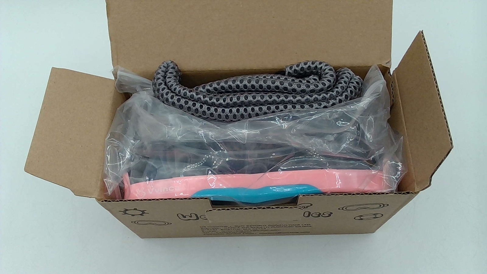 Water Goggles Brown Gray Blue Pink