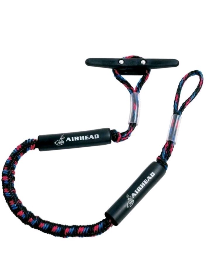 Lot Of (2) Airhead Bungee Line Boat OR Jet Ski Dock Lines Floating, 4ft To 5.5ft