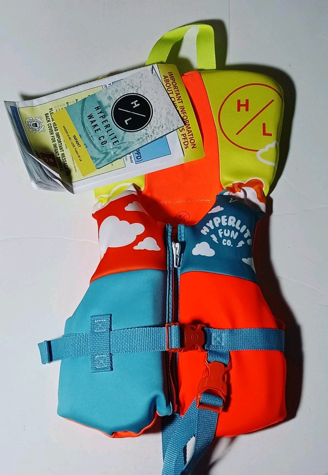 [NEW] Hyperlite Infant Lifevest – Less Than 30 Pounds/Under 14 Kg. USCG Approved