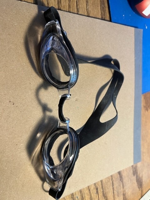 Nike Men’s Chrome Goggle – Chrome-Clear – One Size