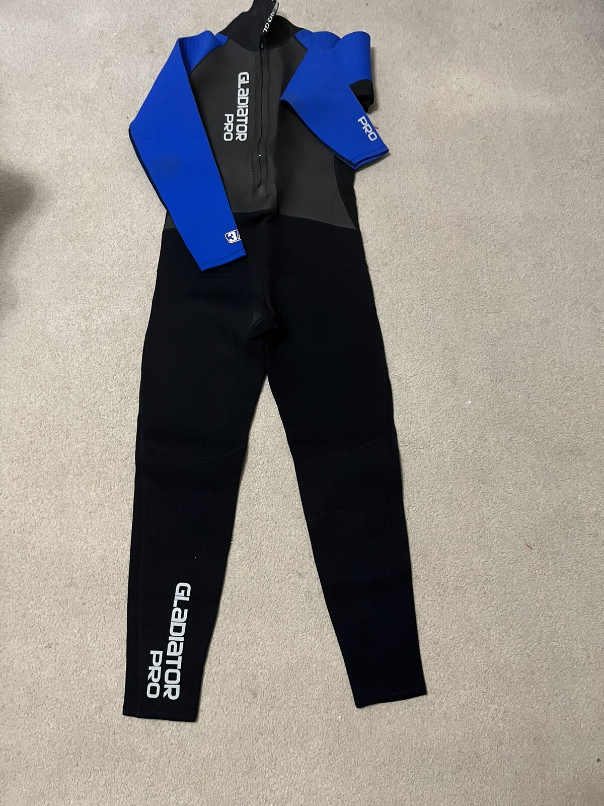 GLADIATOR PRO FULL BODY WET SUIT XL BLACK/BLUE