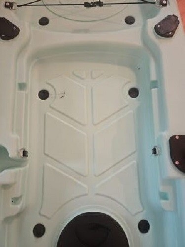 BKC, Brooklyn 2 inch Kayak Seat Risers, 22mm bar slot mounts,