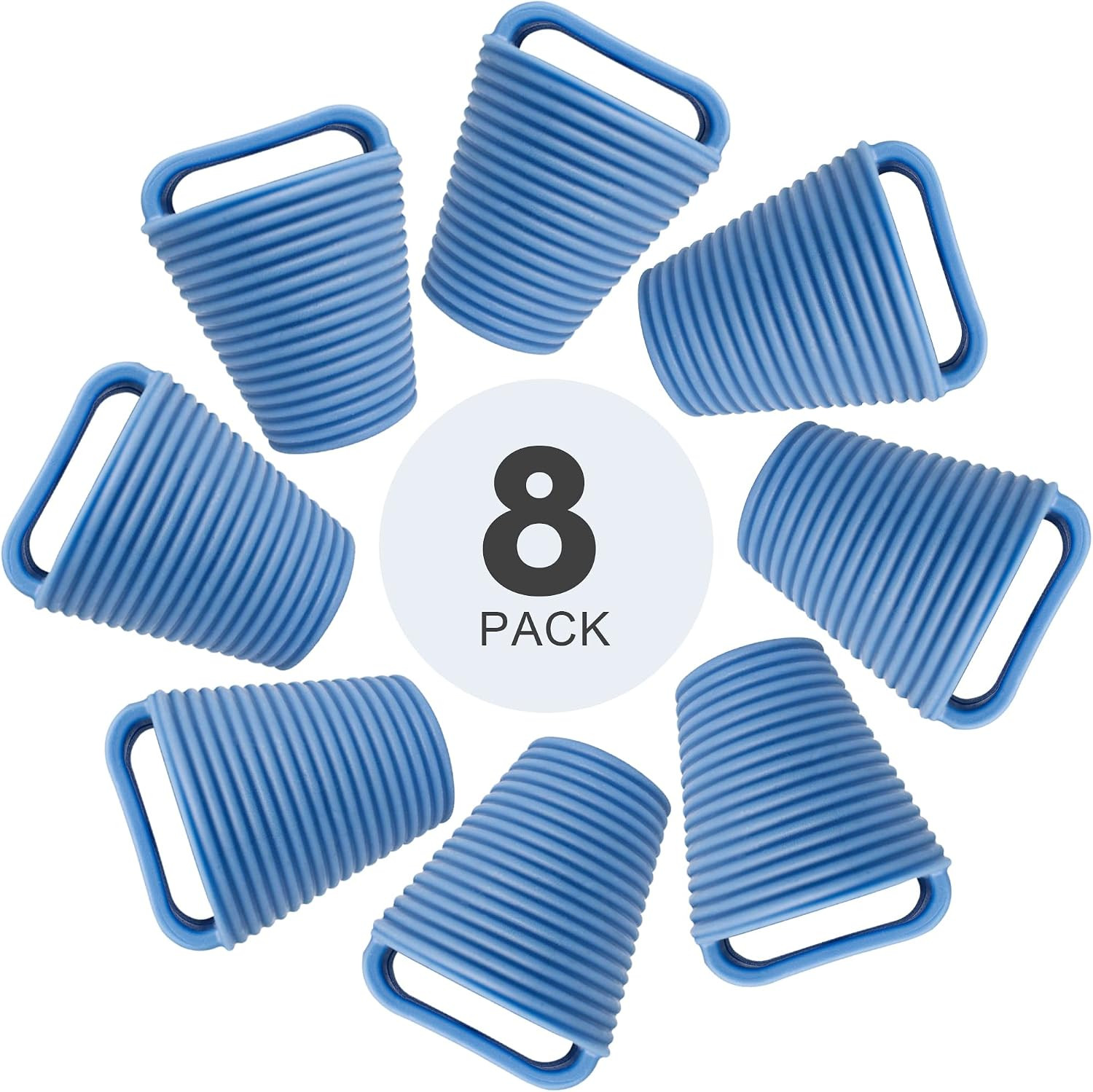 8 Pcs Kayak Scupper Plugs Kit, 2 Sizes(0.75″-1.75″) Universal Scupper Plugs for