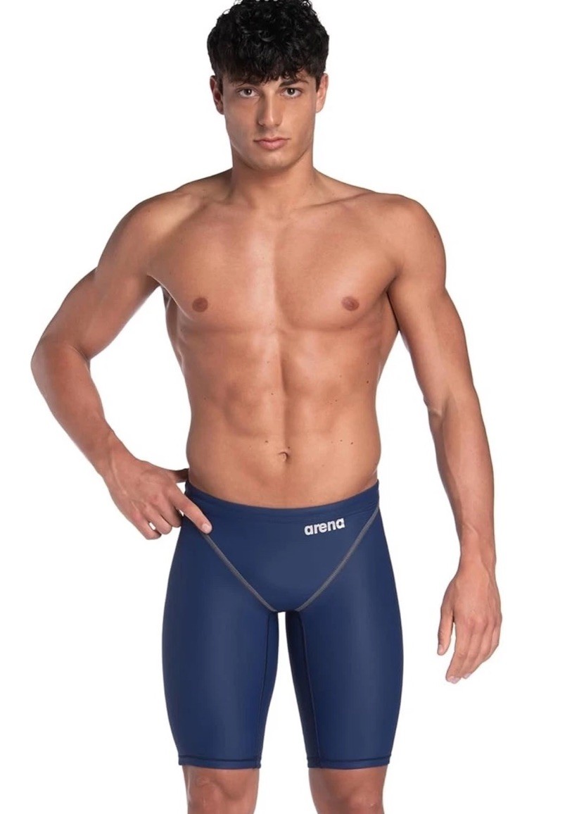 *NWT* ARENA Powerskin SZ 26 ST Next Men’s Racing Jammer Swimsuit Navy (T3-13)