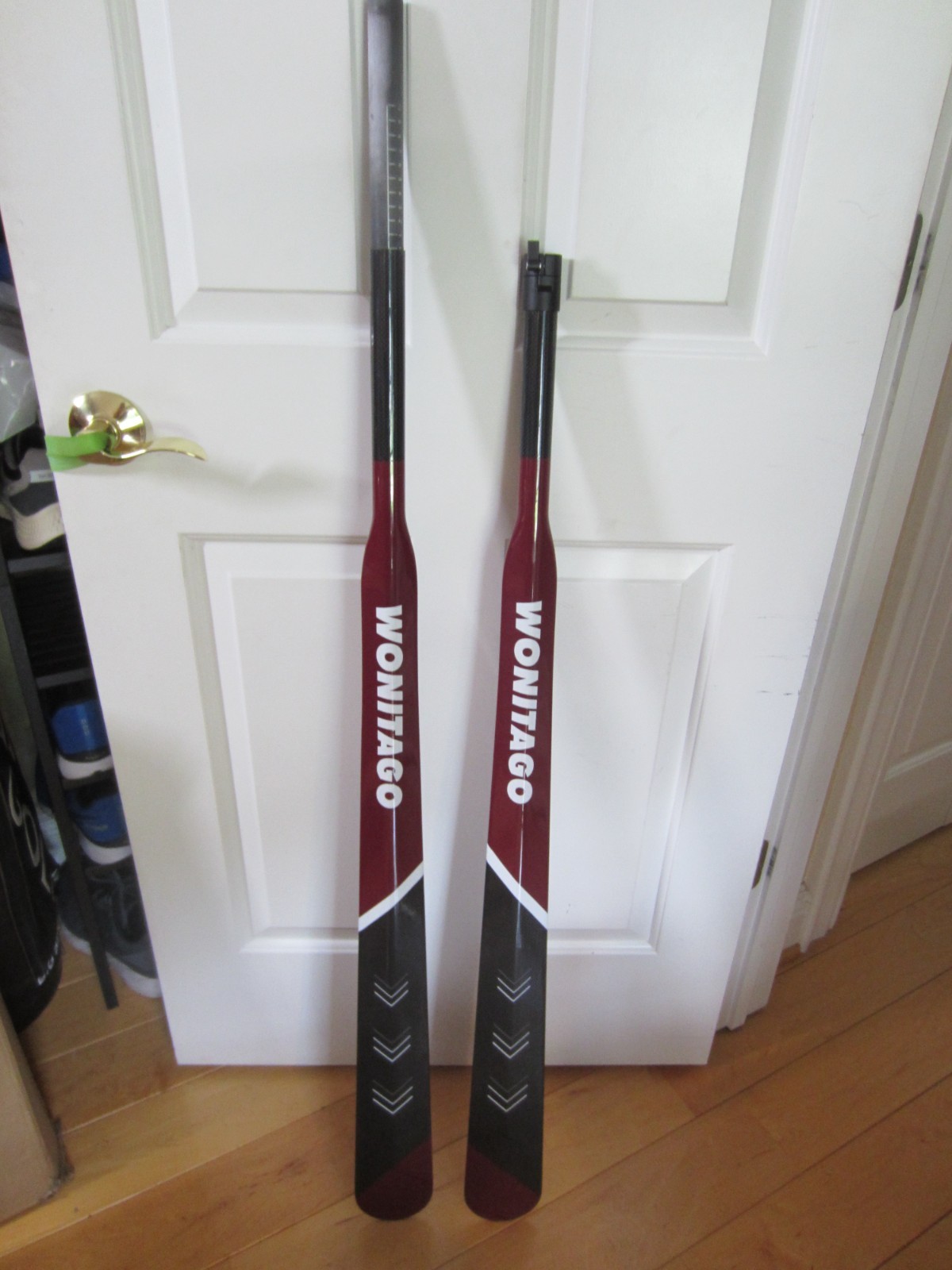Wonitago Greenland Paddle Full Carbon, Adjustable Greenland Kayak Paddle – New
