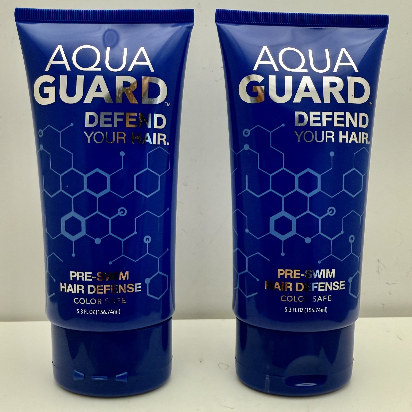 Lot of 2 AquaGuard Pre-Swim Hair Defense Color Safe 5.3 fl Oz – Quick Ship!