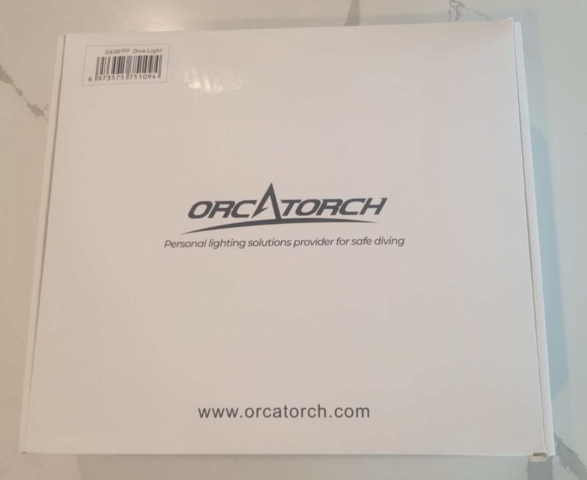 OrcaTorch D630 V2.0 4600 Lumens Canister Light