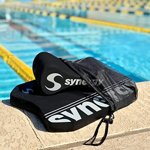 Pull Buoy and Kickboard for Swimming Training – , Swim Buoy for Black/Silver