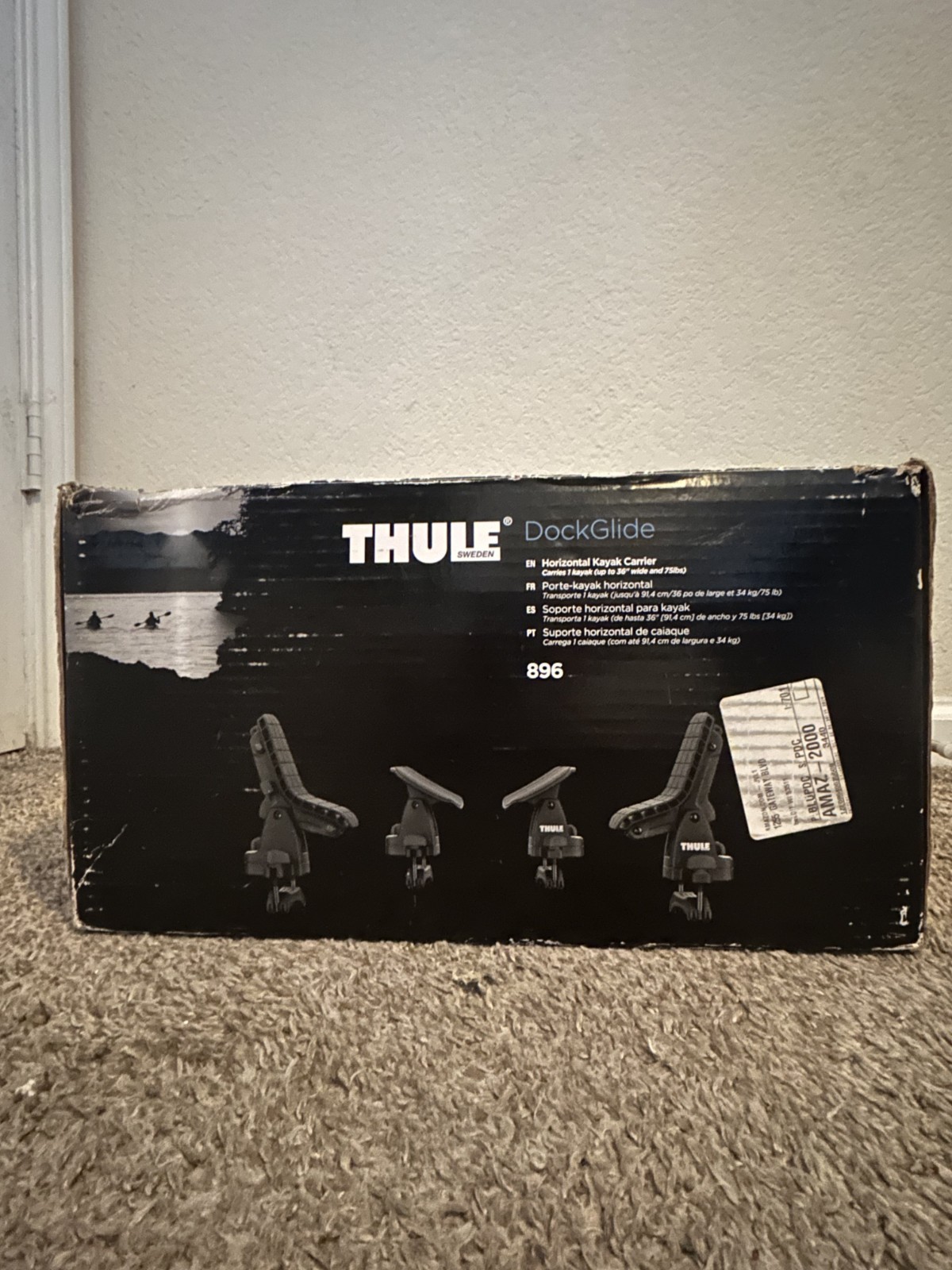 Thule DockGlide 896 Kayak Carrier Rack
