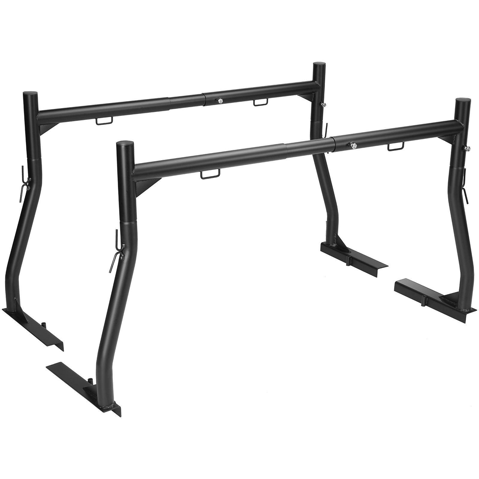 Truck Rack, 46-71inch Extendable Truck Ladder Rack, 800lbs Capacity Steel