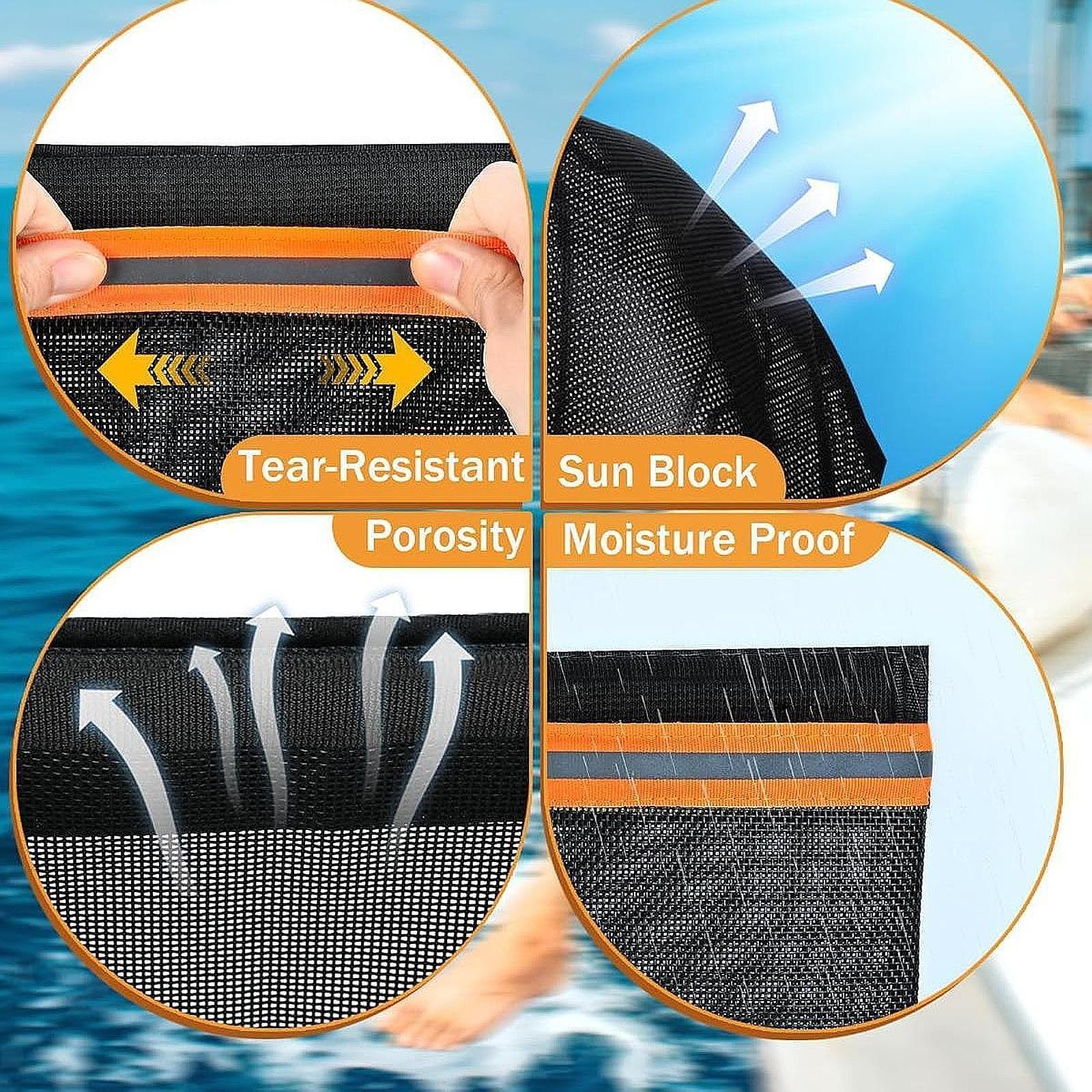 Boat Storage Mesh Bag Marine Storage Net Organizer